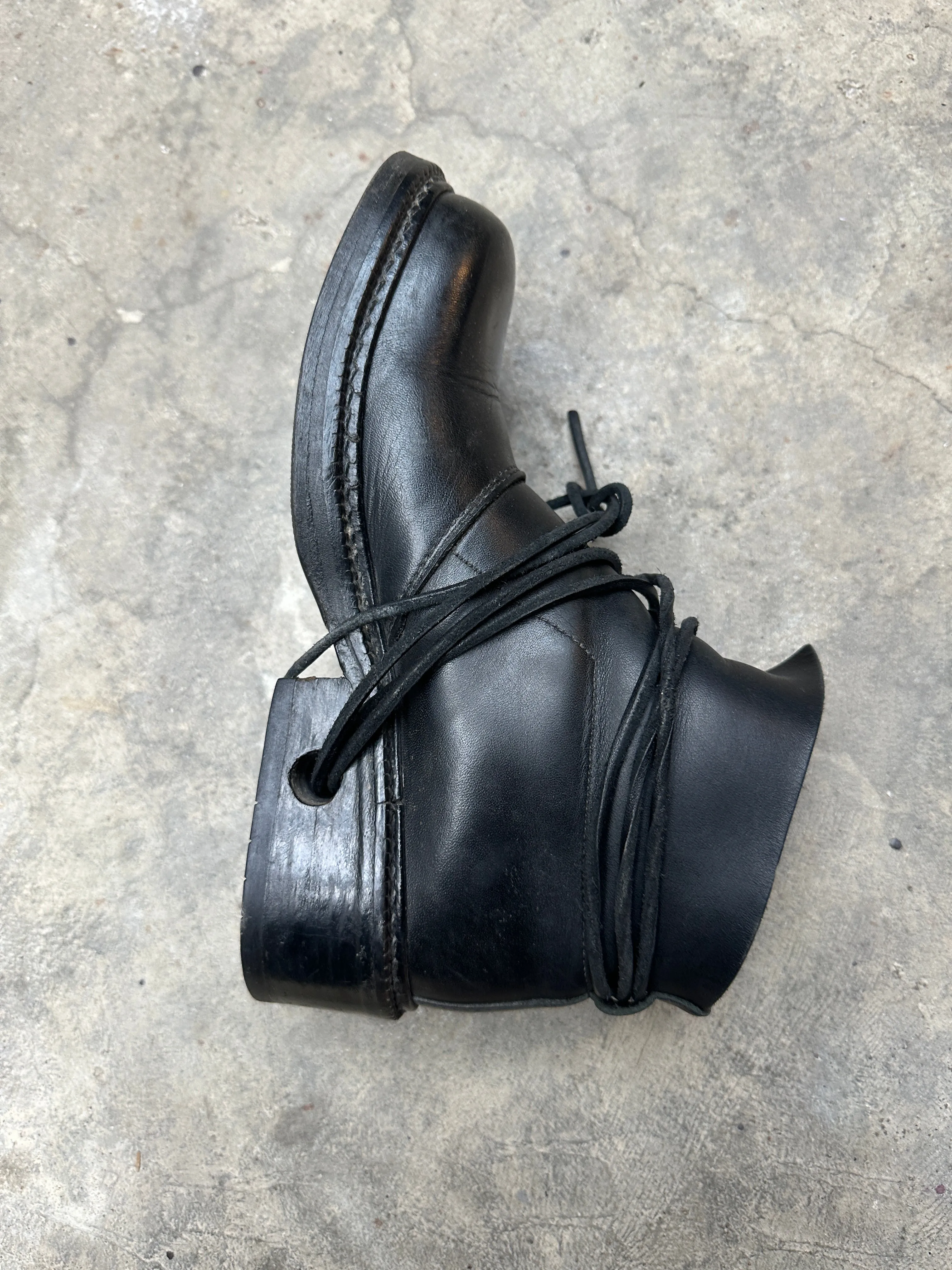 1990s Dirk Bikkembergs lace trough heel