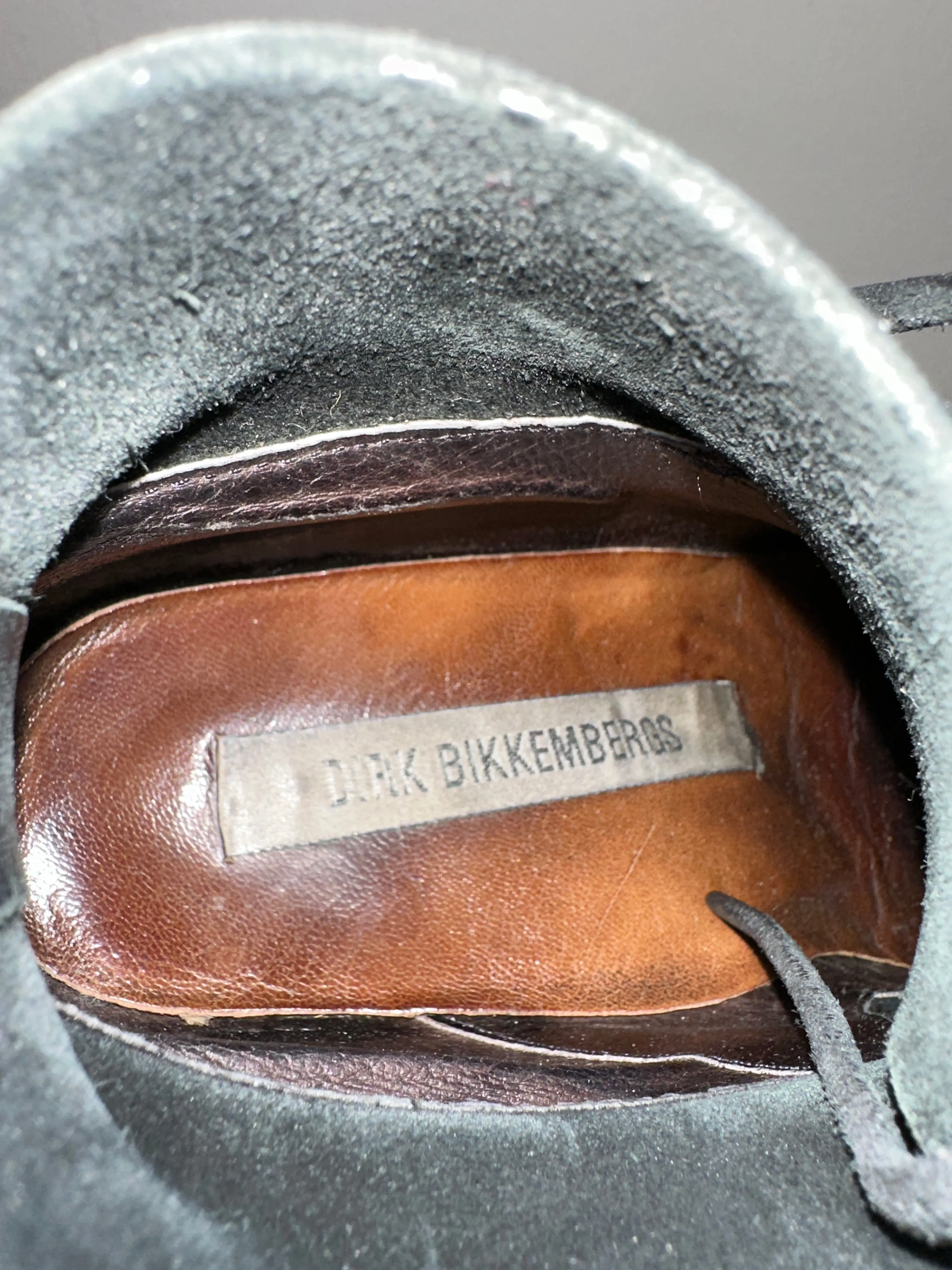1990s Dirk Bikkembergs lace trough heel