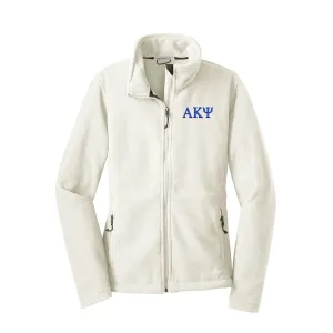 Alpha Kappa Psi Fleece Jacket - Ladies