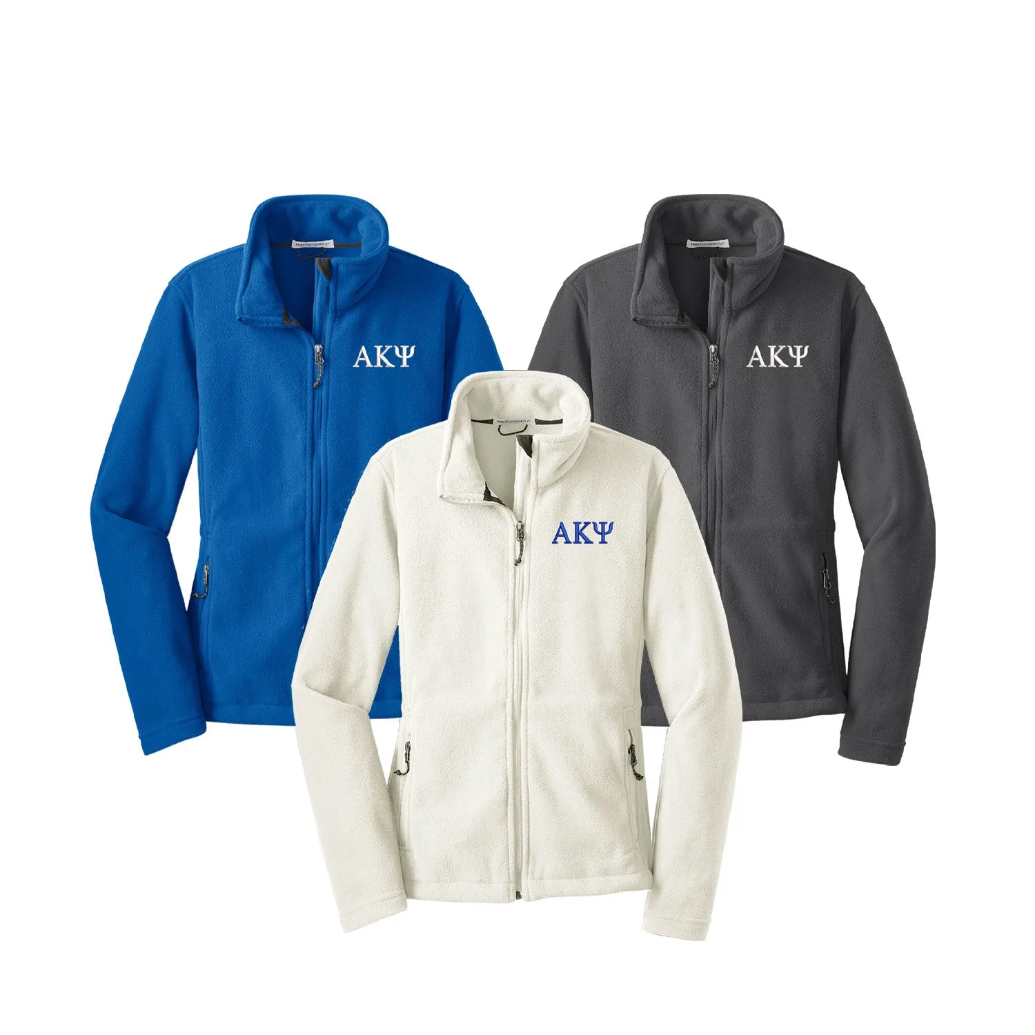 Alpha Kappa Psi Fleece Jacket - Ladies