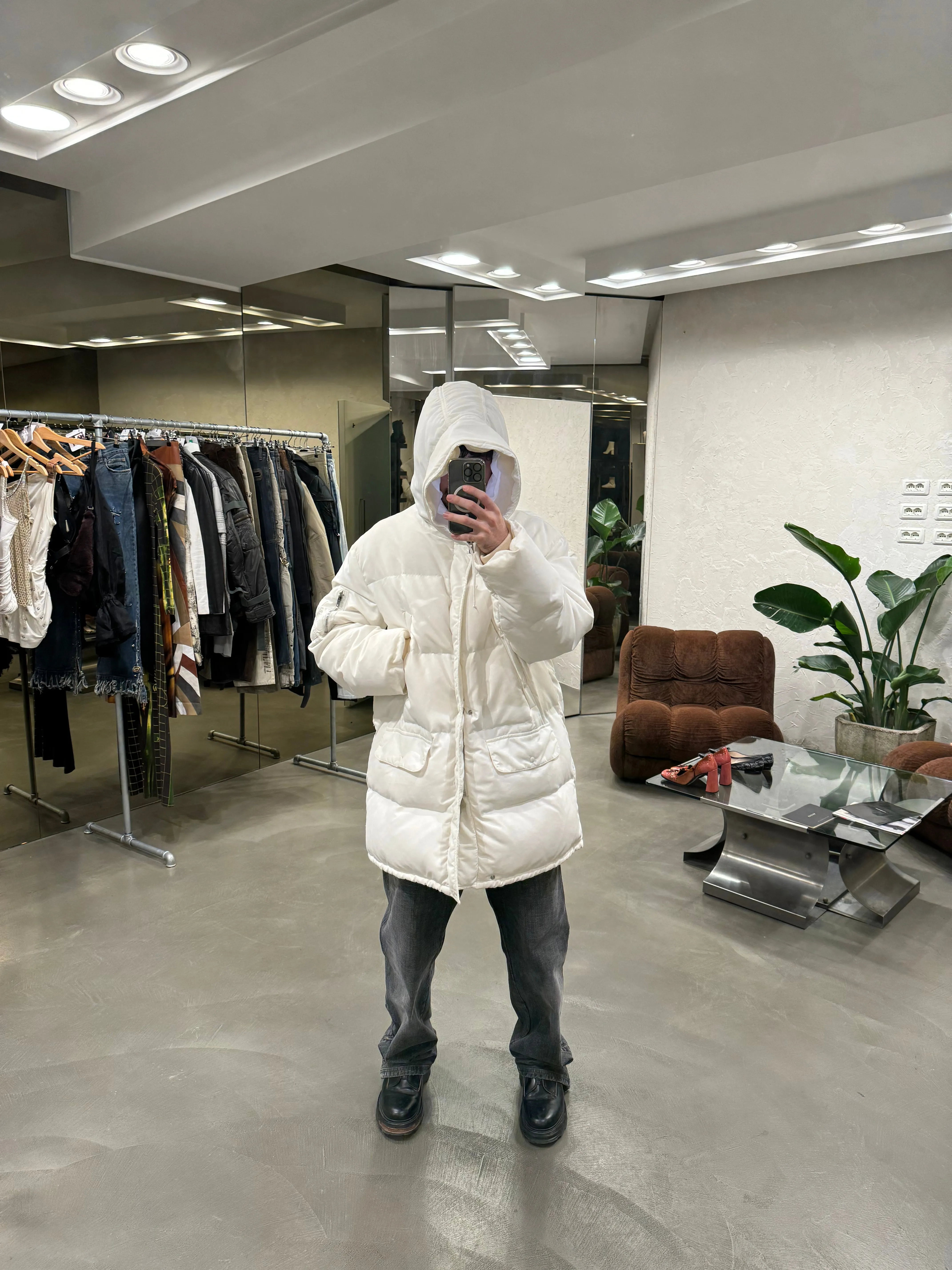 A/W1998 Helmut Lang goose down oversized parka