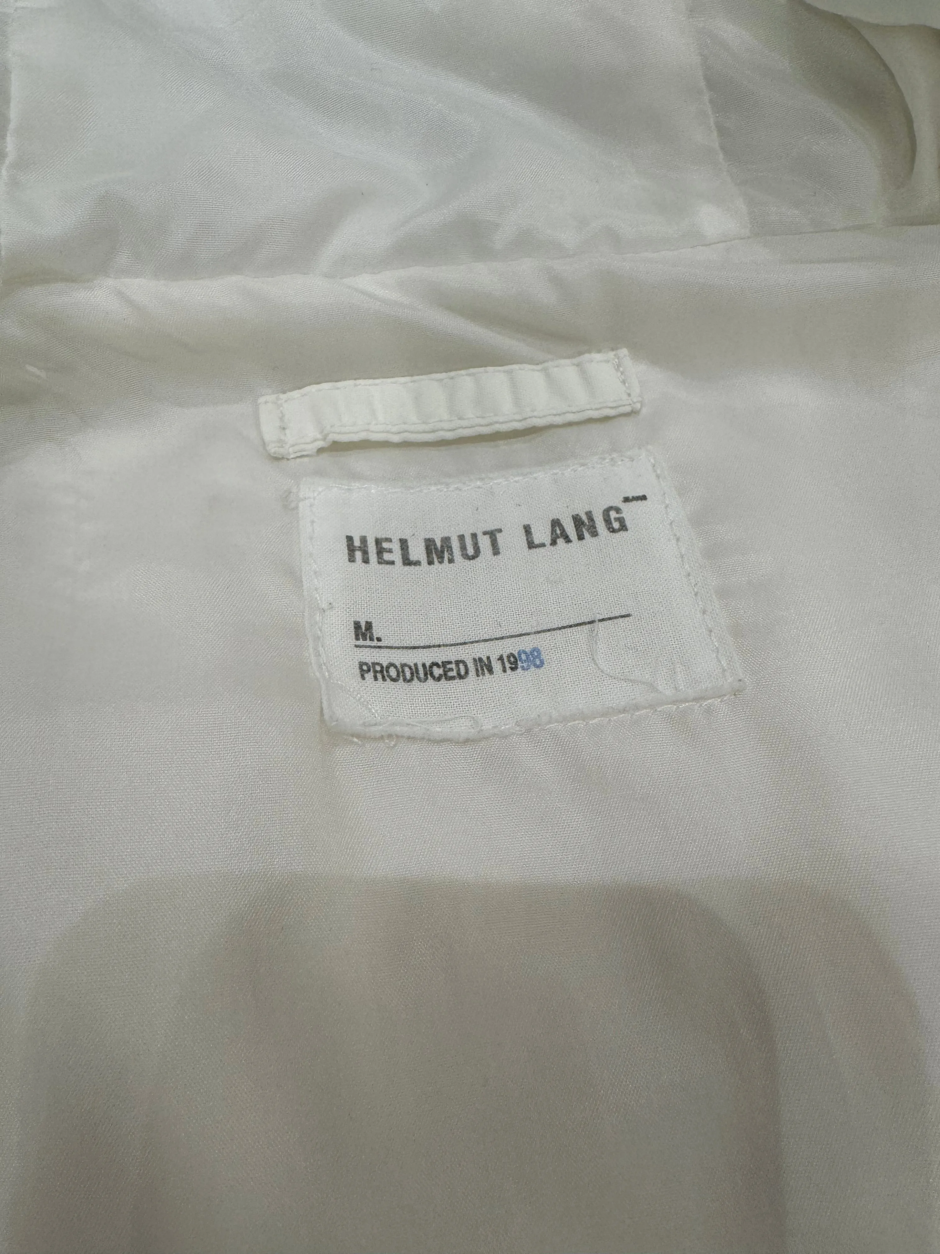 A/W1998 Helmut Lang goose down oversized parka