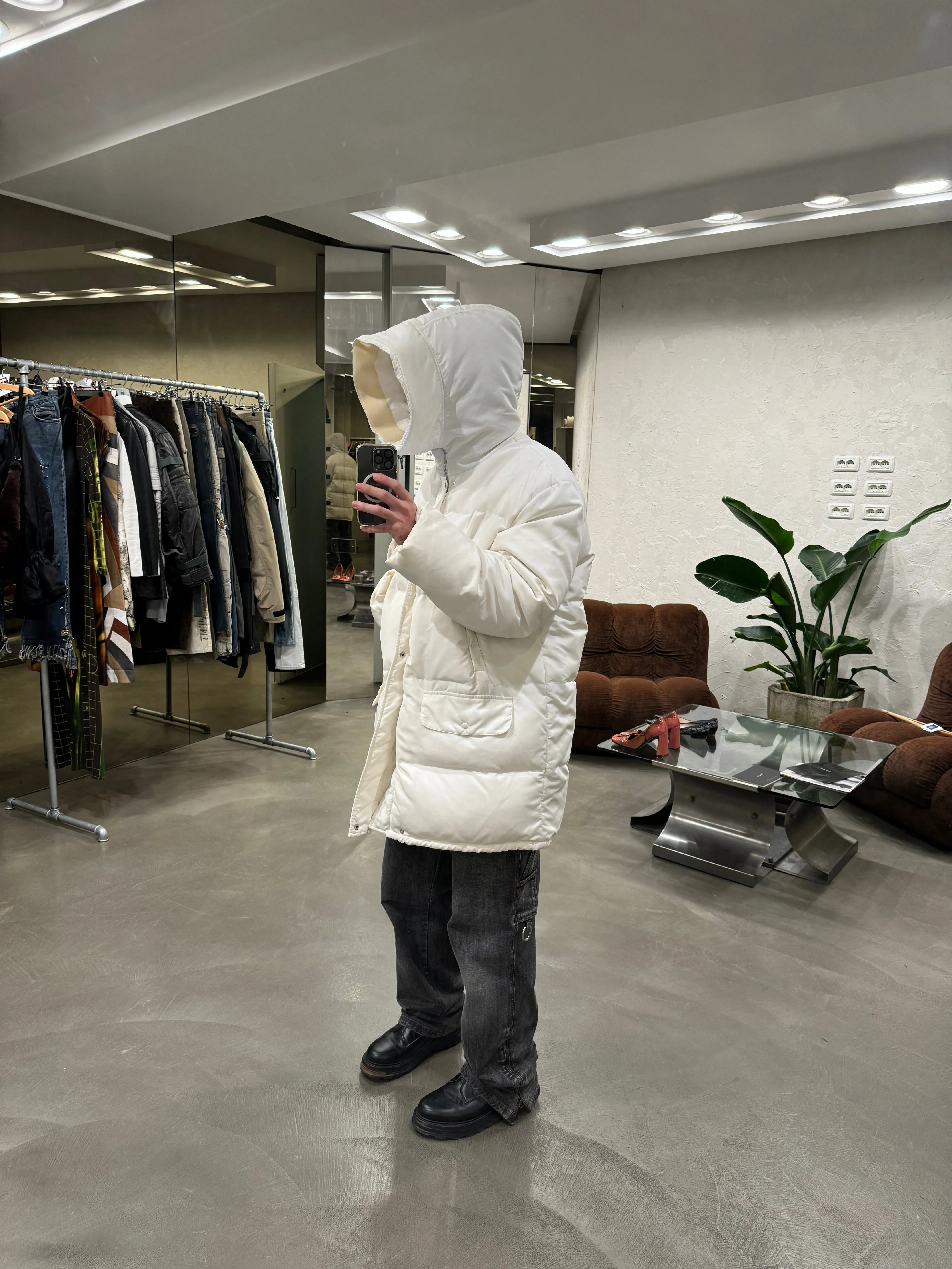 A/W1998 Helmut Lang goose down oversized parka