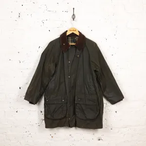 Barbour Gamefair Wax Jacket Coat - Green - XL