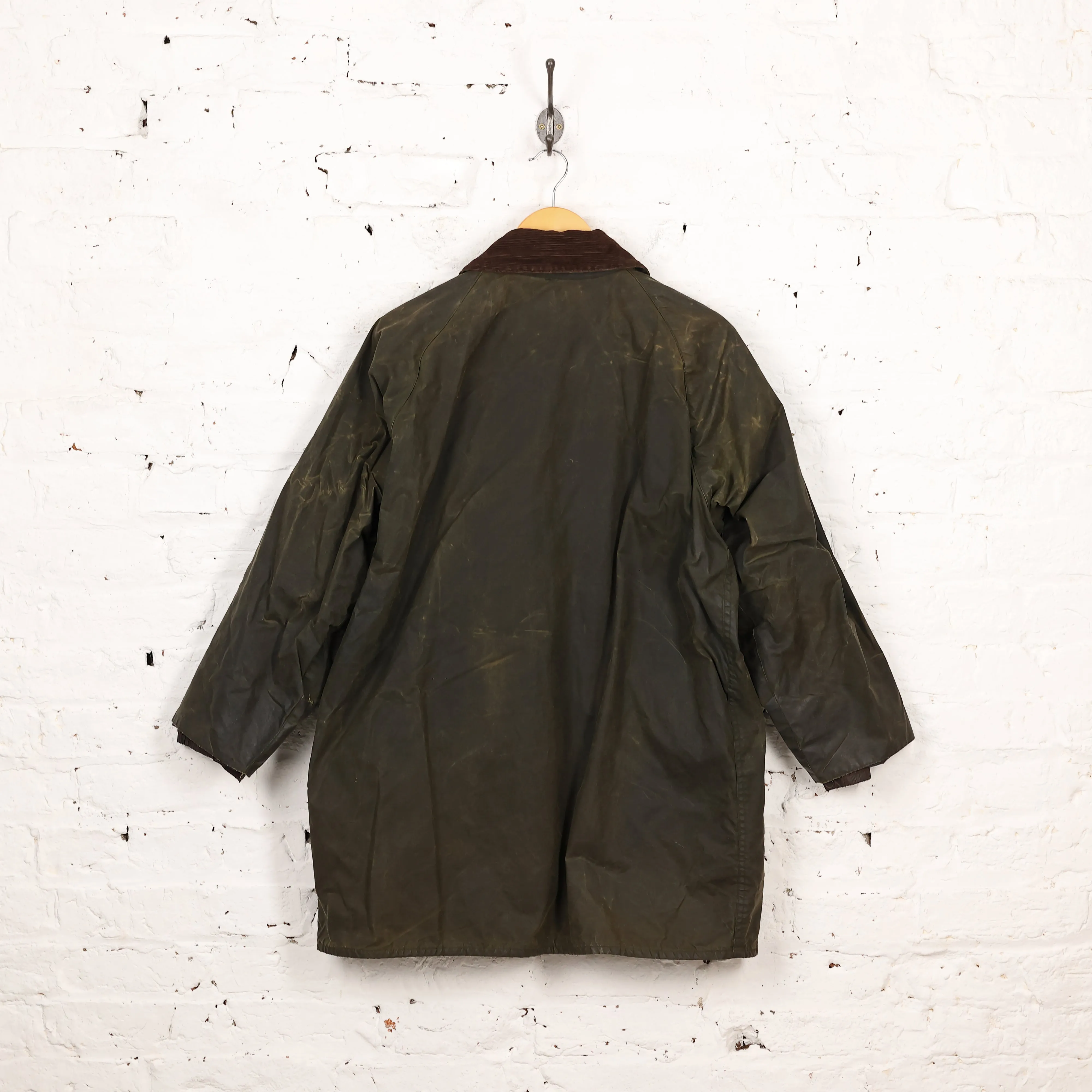 Barbour Gamefair Wax Jacket Coat - Green - XL