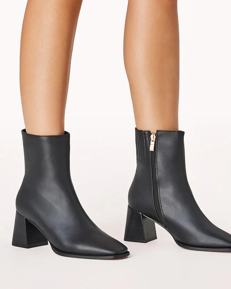 Billini Alania Block Heel Ankle Boots