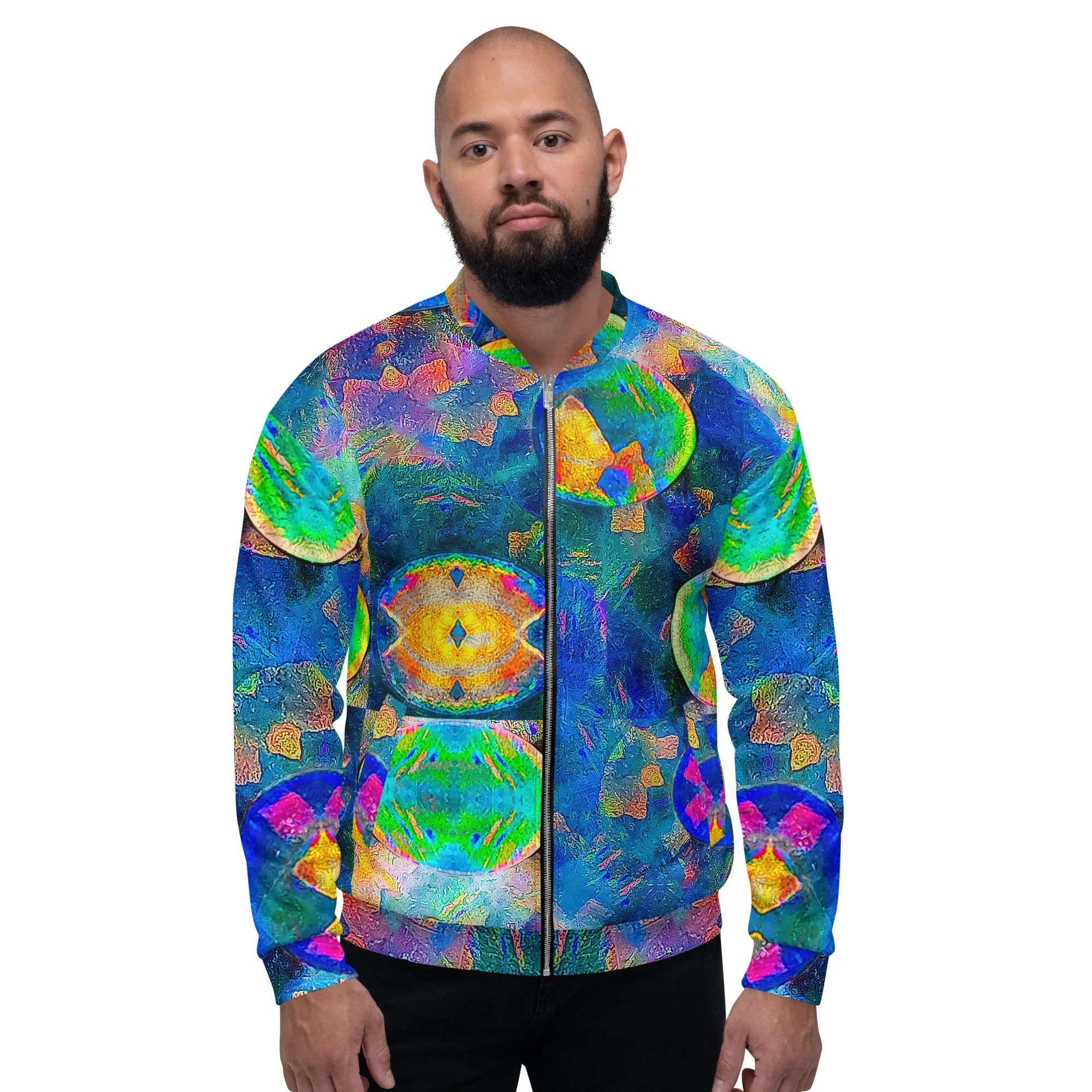Bomber Jacket (Unisex)(Opal Skies Cantus Primus) RJSTHw2023 RJS