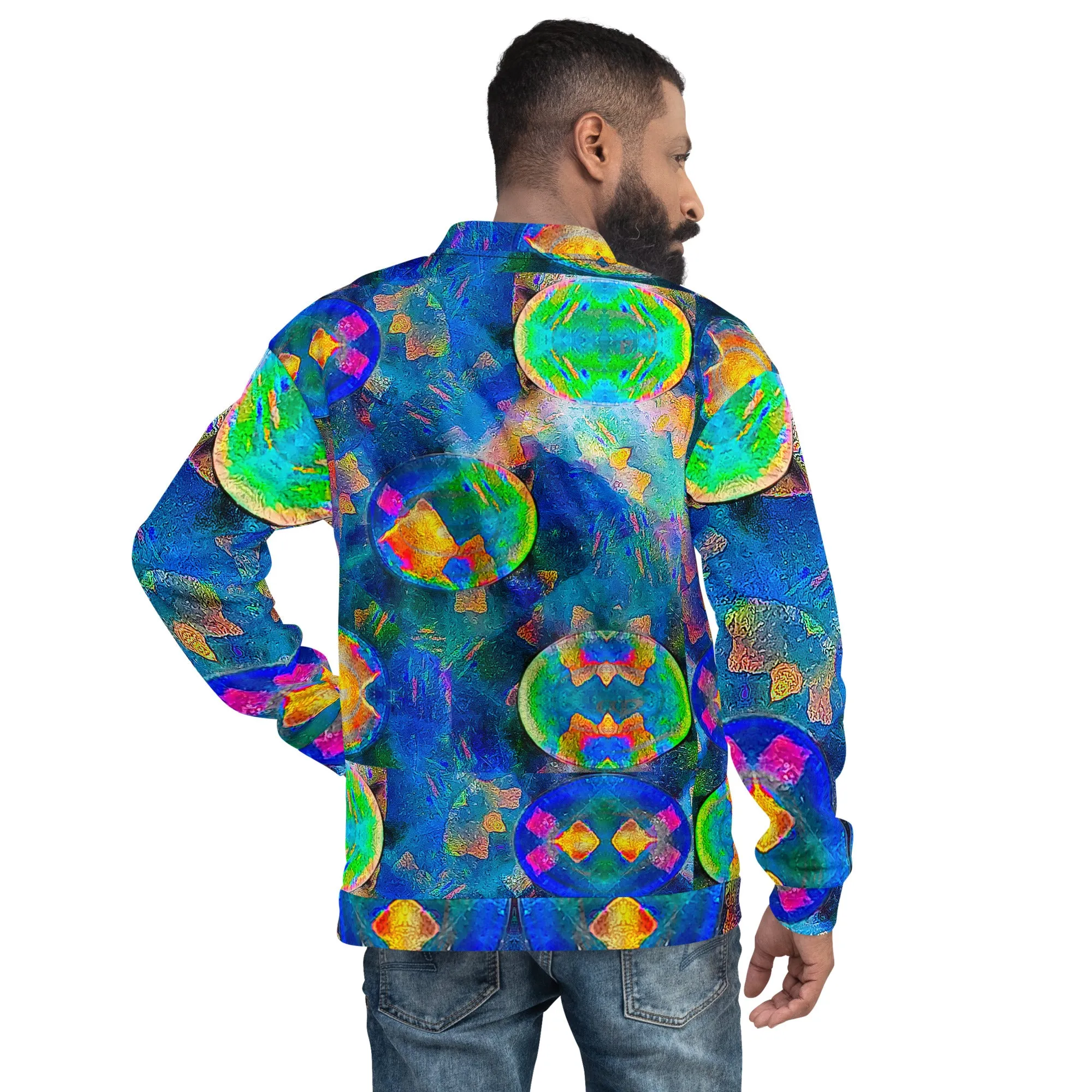 Bomber Jacket (Unisex)(Opal Skies Cantus Primus) RJSTHw2023 RJS