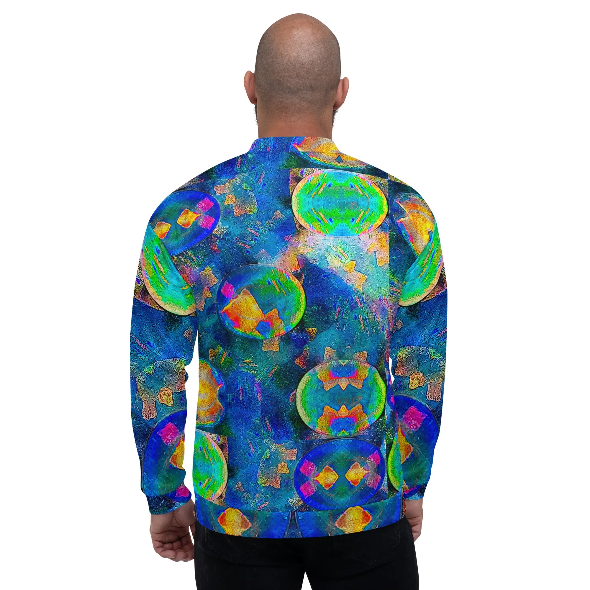 Bomber Jacket (Unisex)(Opal Skies Cantus Primus) RJSTHw2023 RJS