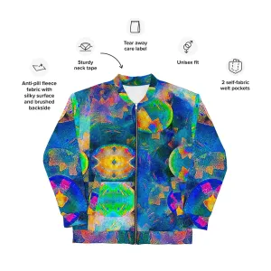 Bomber Jacket (Unisex)(Opal Skies Cantus Primus) RJSTHw2023 RJS