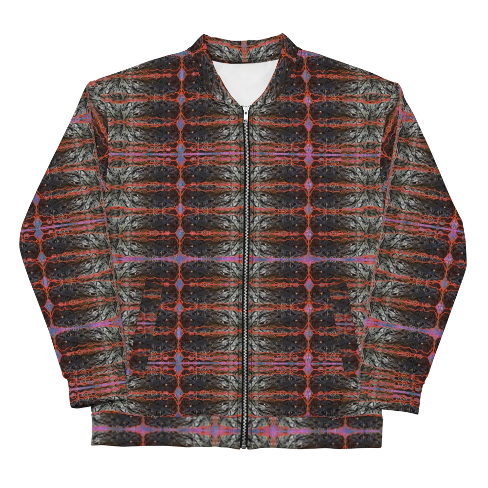 Bomber Jacket (Unisex)(Rind#6 Tree Link) RJSTH@Fabric#6  RJSTHW2021 RJS
