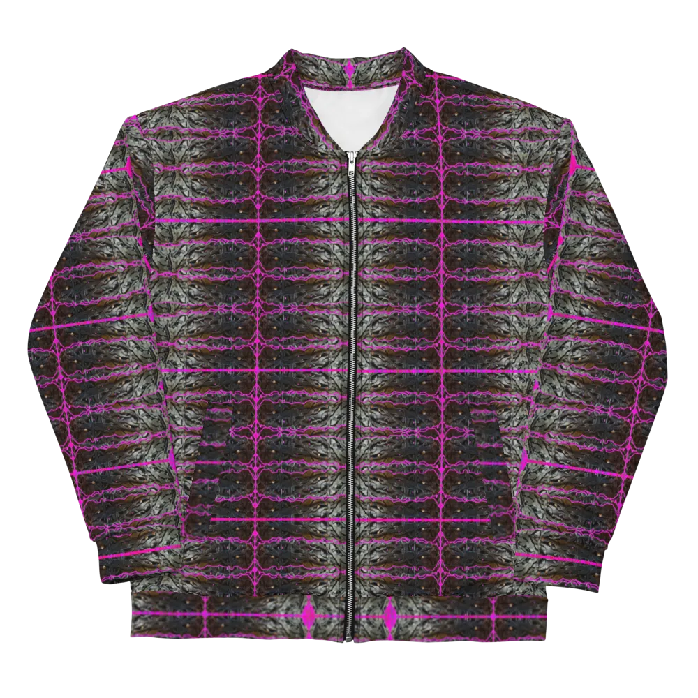 Bomber Jacket (Unisex)(Rind#9 Tree Link) RJSTH@Fabric#9  RJSTHW2021 RJS