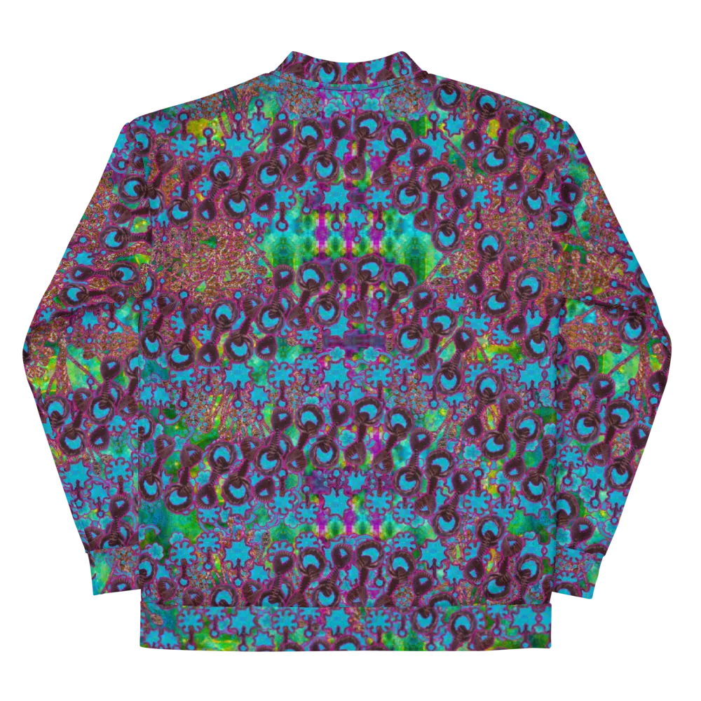 Bomber Jacket (Unisex)(WindSong Flower) RJSTH@Fabric#11 RJSTHW2022 RJS