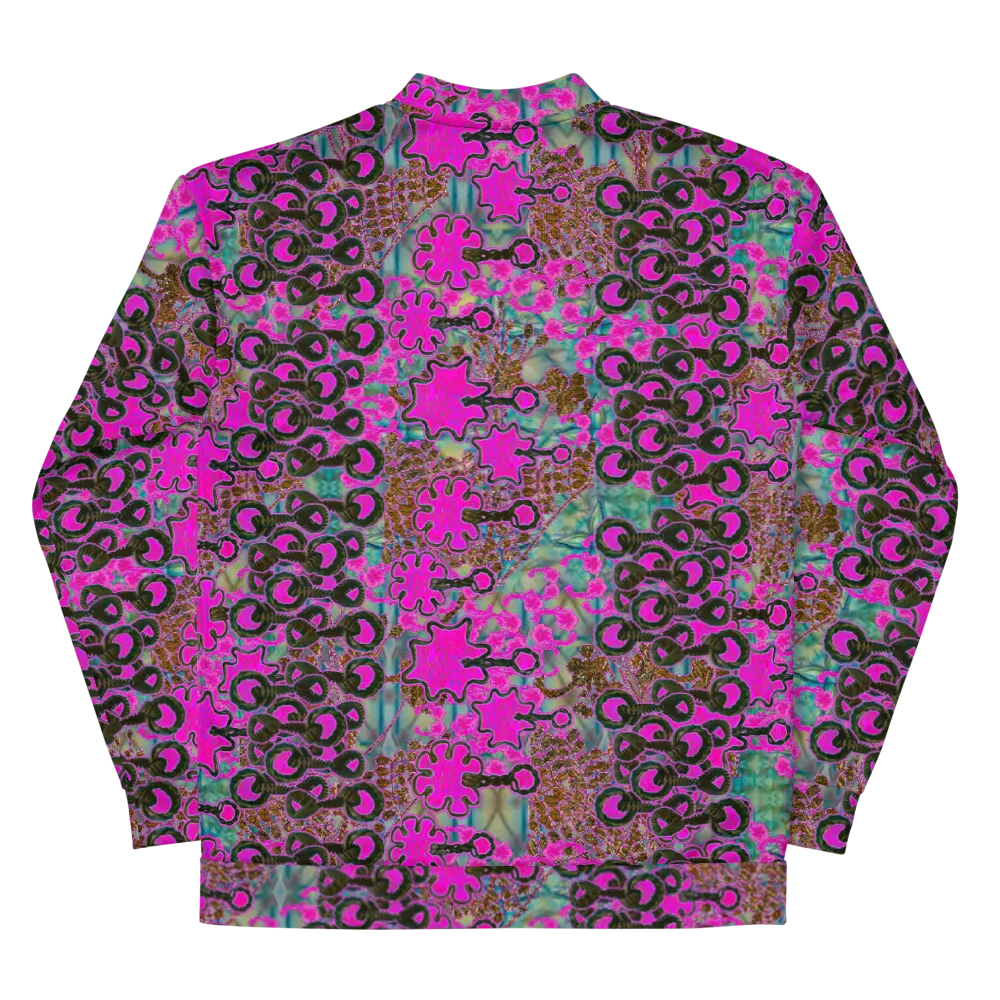 Bomber Jacket (Unisex)(WindSong Flower) RJSTH@Fabric#9 RJSTHW2022 RJS
