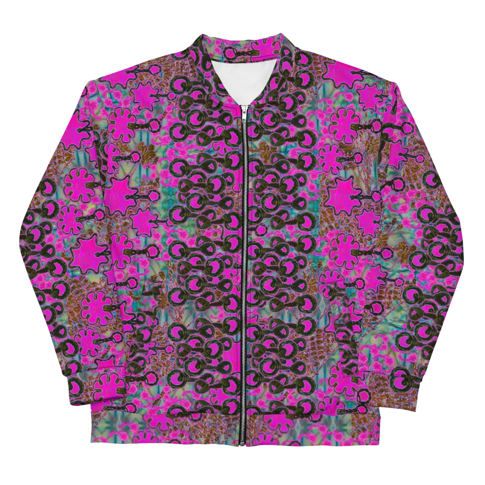 Bomber Jacket (Unisex)(WindSong Flower) RJSTH@Fabric#9 RJSTHW2022 RJS