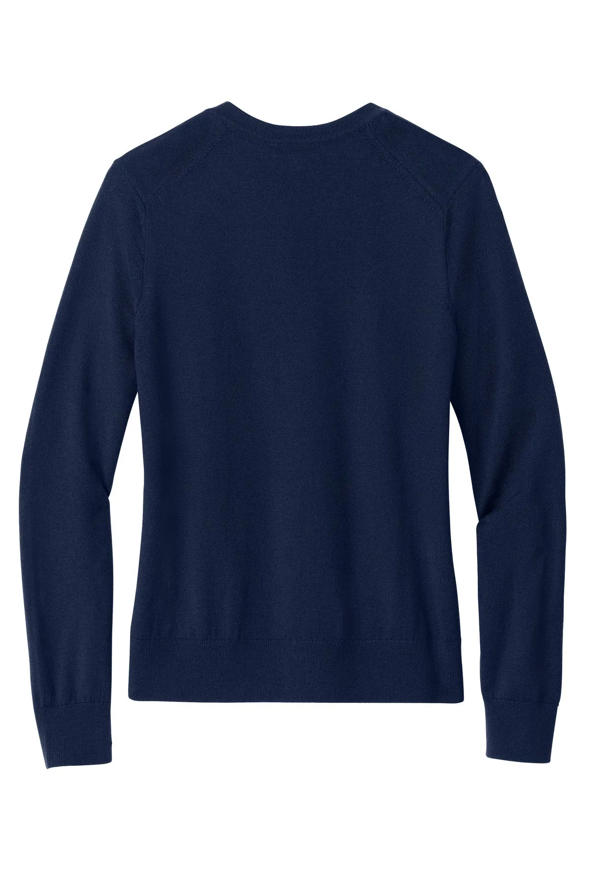 Brooks Brothers Women's Washable Merino Cardigan Sweater BB18413 Navy Blazer