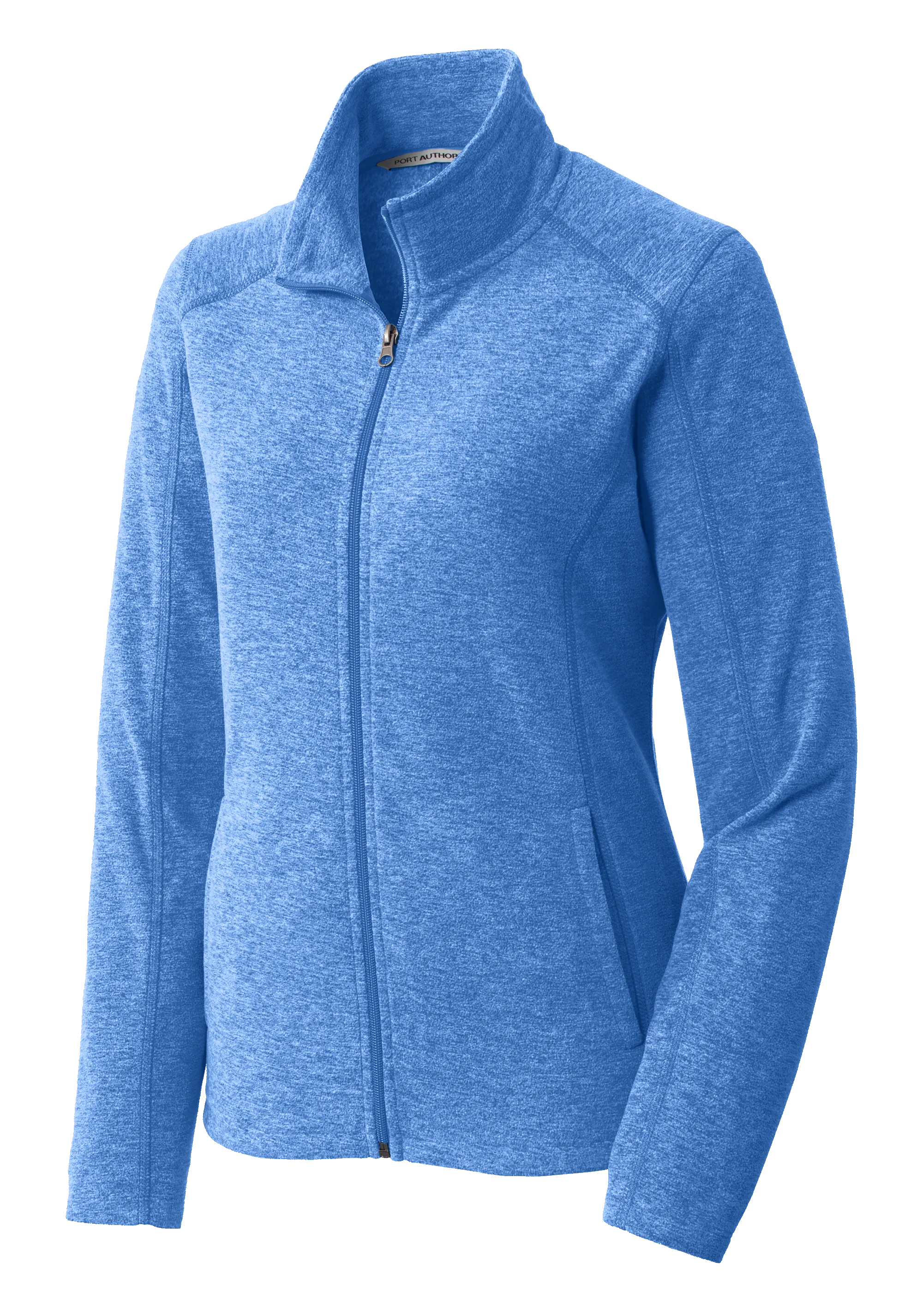 C1731W Ladies Heather Microfleece Full-Zip Jacket