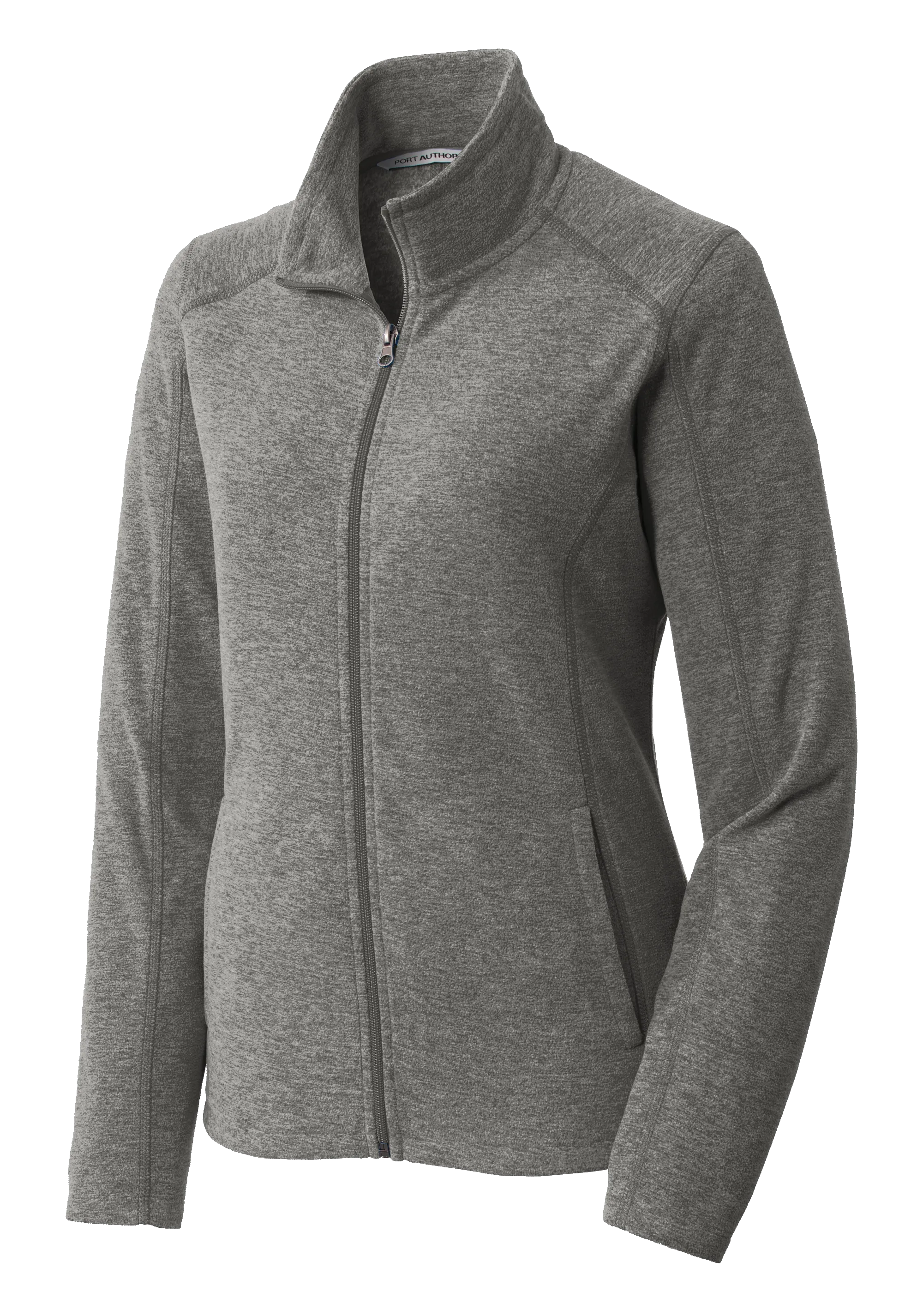 C1731W Ladies Heather Microfleece Full-Zip Jacket