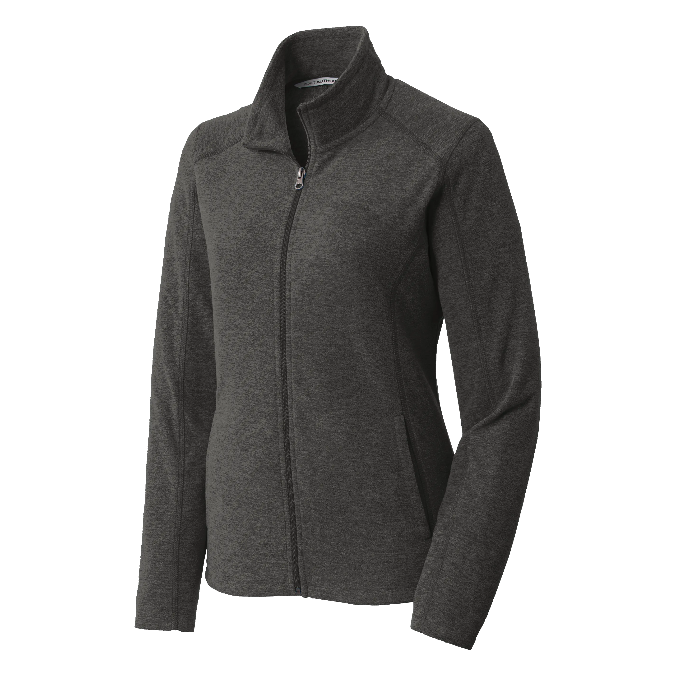 C1731W Ladies Heather Microfleece Full-Zip Jacket