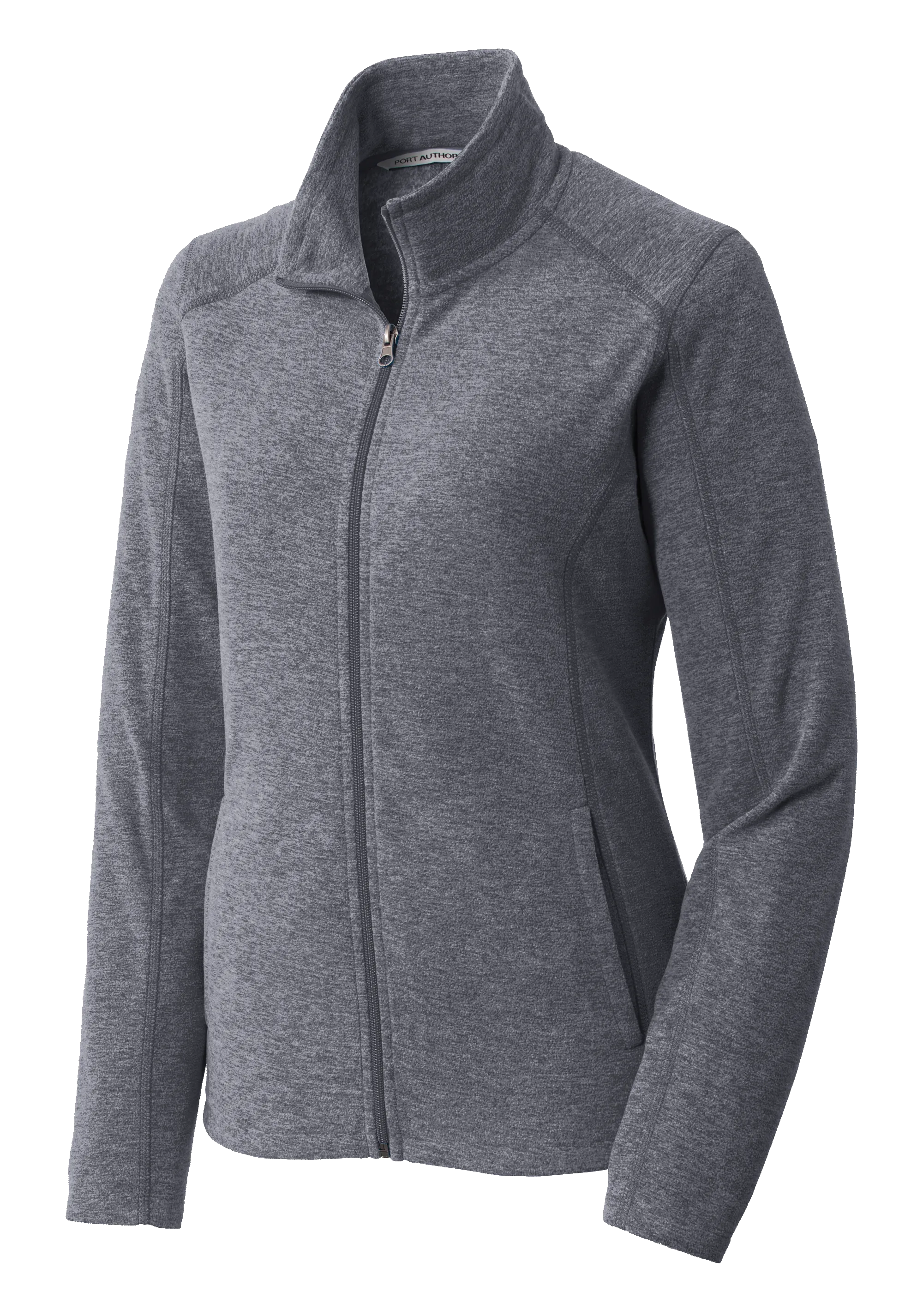 C1731W Ladies Heather Microfleece Full-Zip Jacket