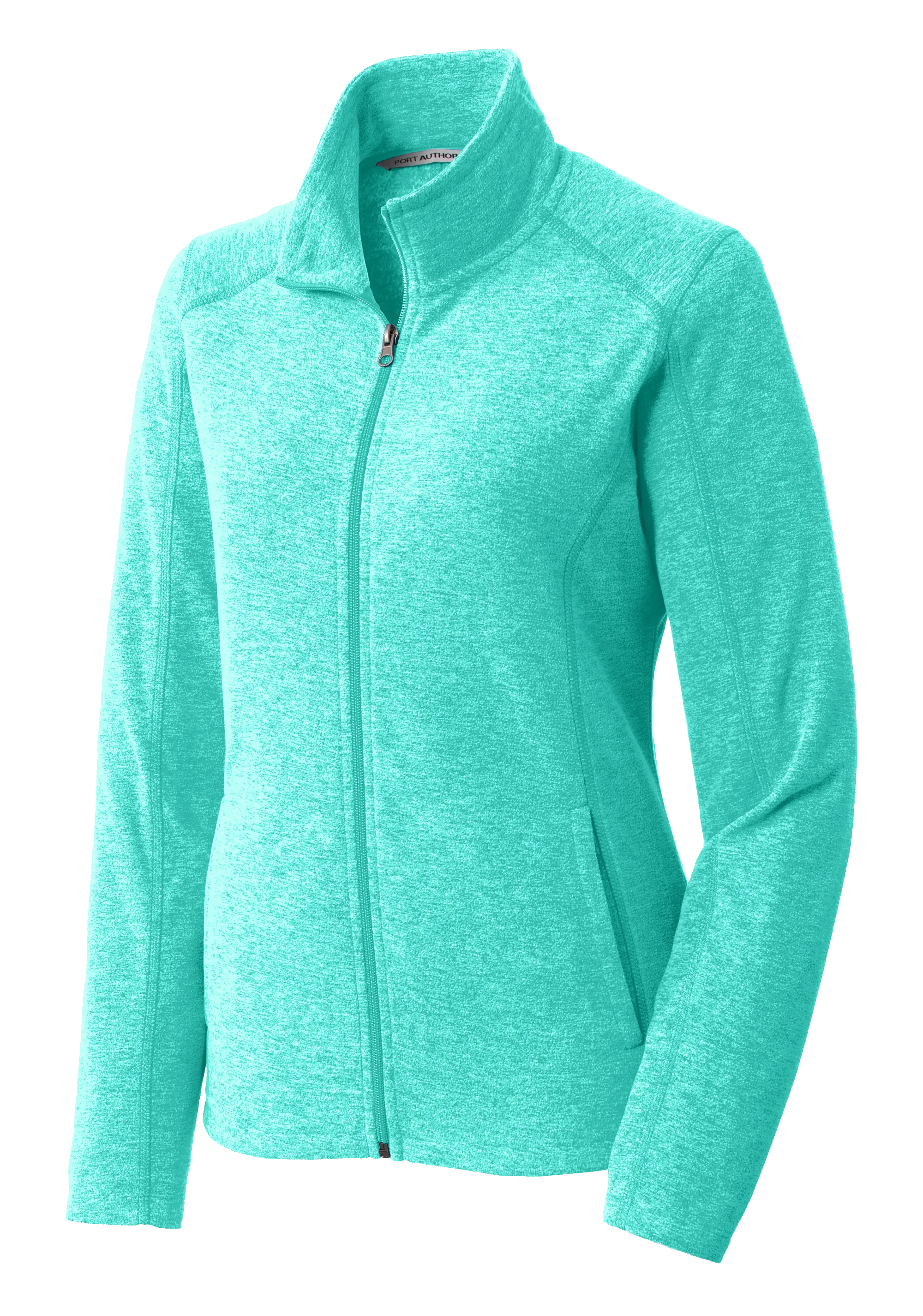 C1731W Ladies Heather Microfleece Full-Zip Jacket
