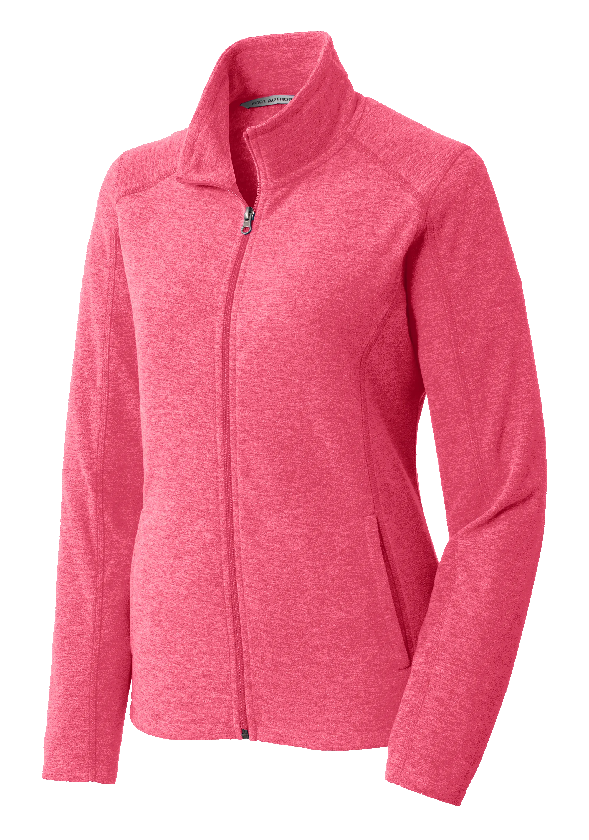 C1731W Ladies Heather Microfleece Full-Zip Jacket