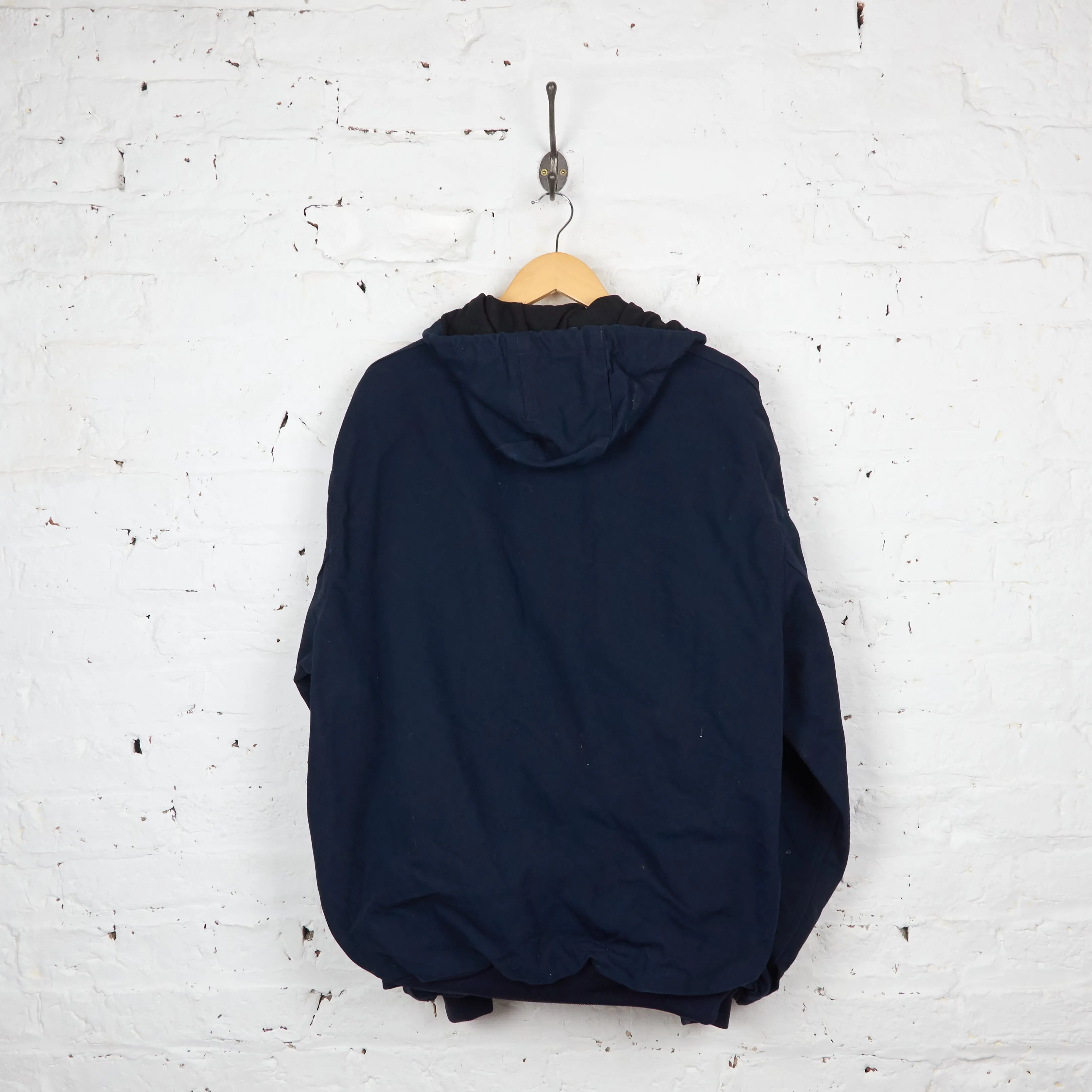 Carhartt Hooded Work Jacket - Blue - XL