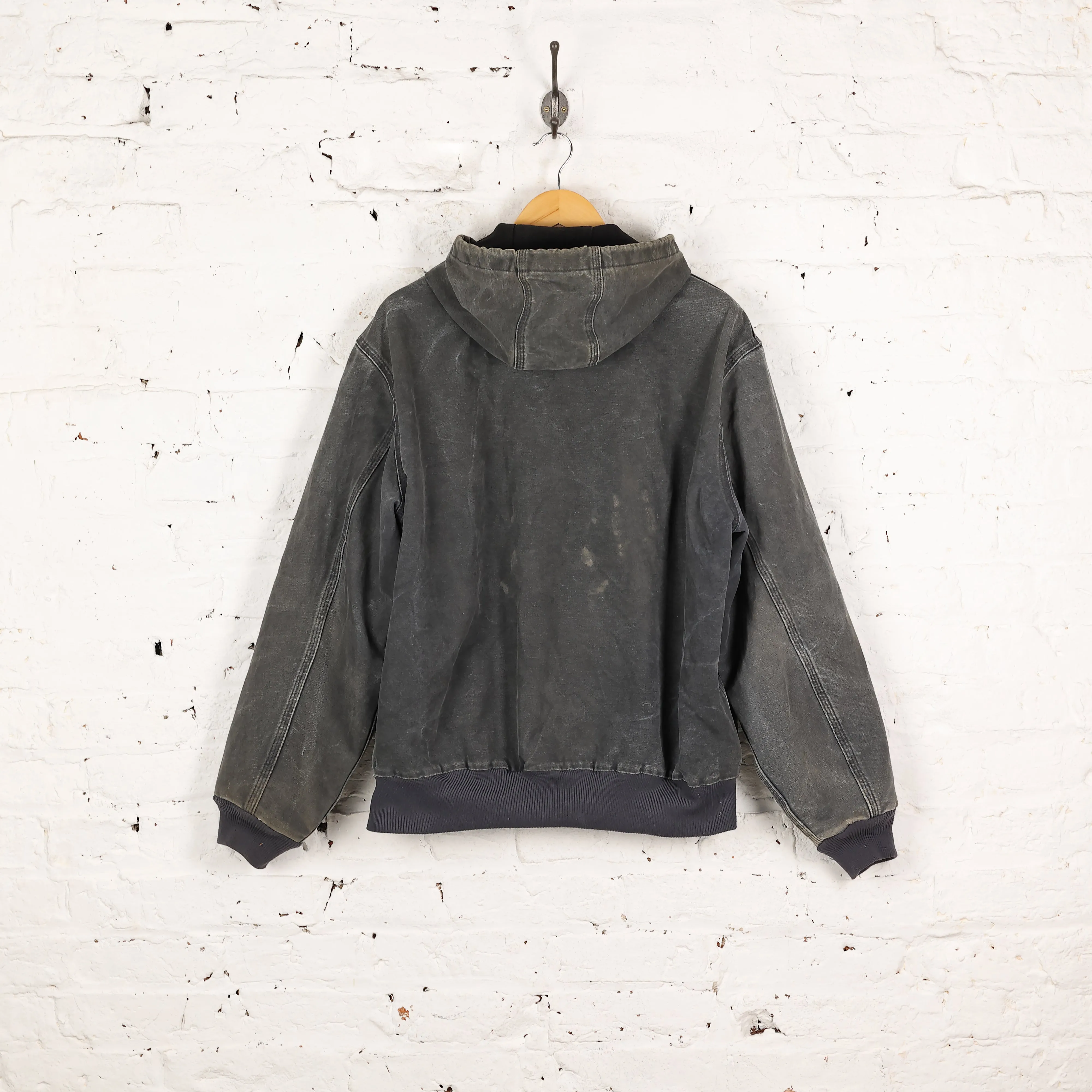 Carhartt Hooded Work Jacket - Green - L
