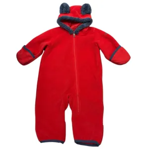 Columbia Boy's Red  Fleece Outfit Infant 3 Months