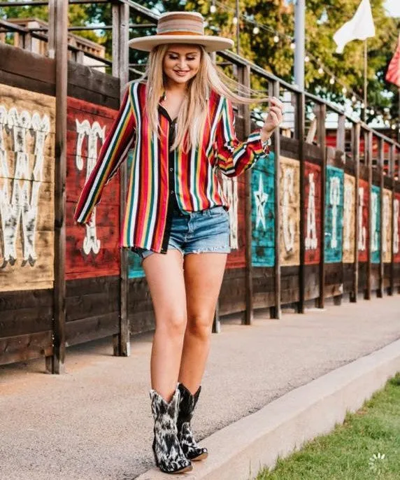 Cowhide Mid Calf