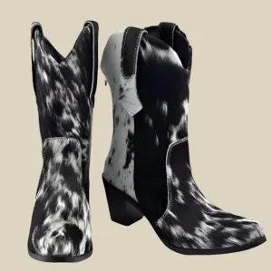 Cowhide Mid Calf