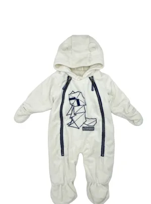 Deux par deux fleece bunting - 3/6M