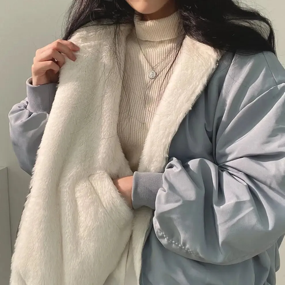 Double-Sided Warm Parka