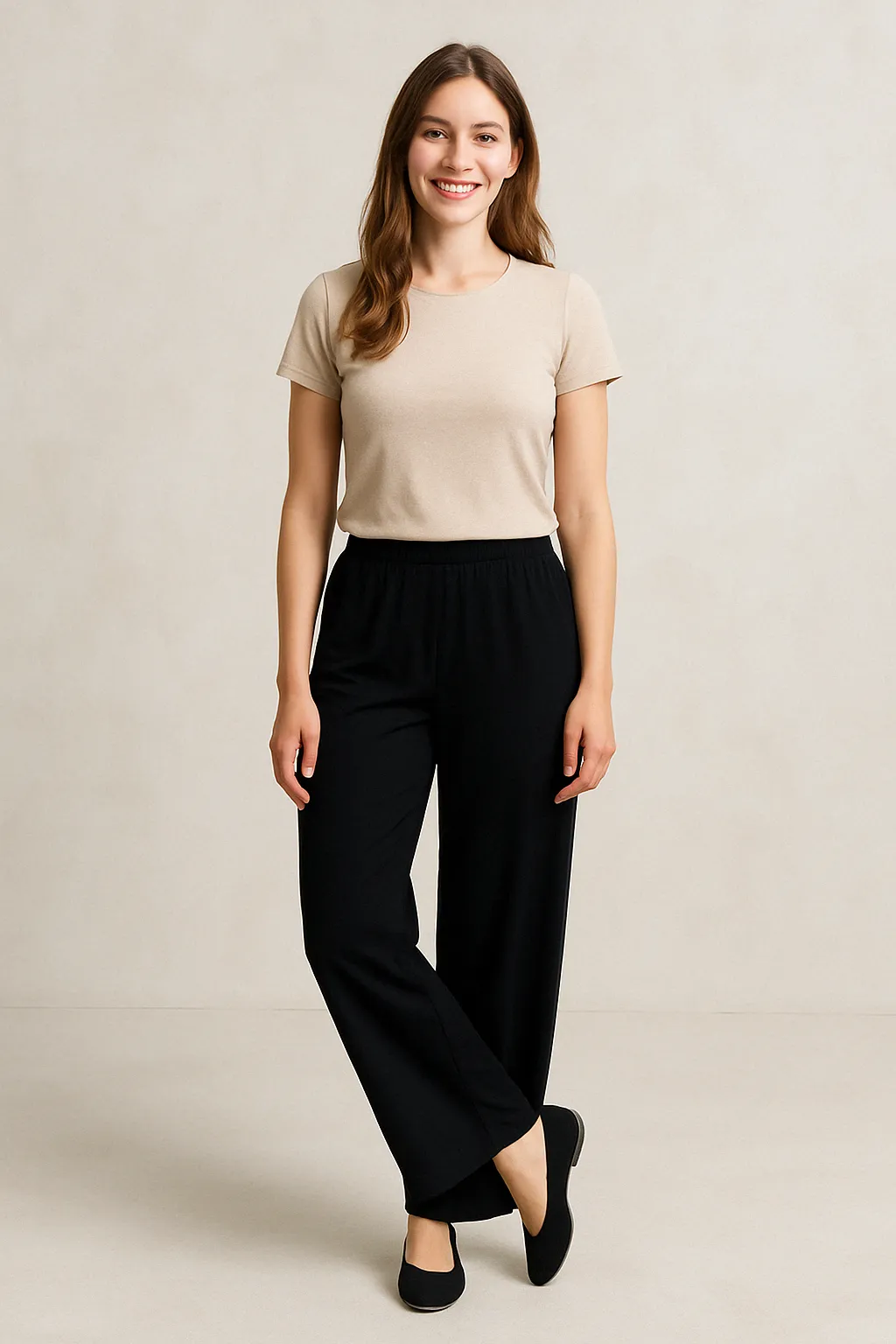 Effortless Elegance ESMARA in Every Step- Black