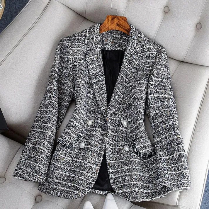 Elegant Blythe Tweed Blazer