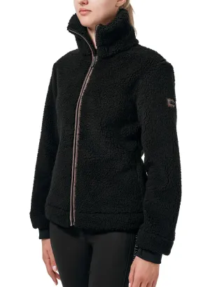 Equestrian stockholm Black mocha teddy fleece
