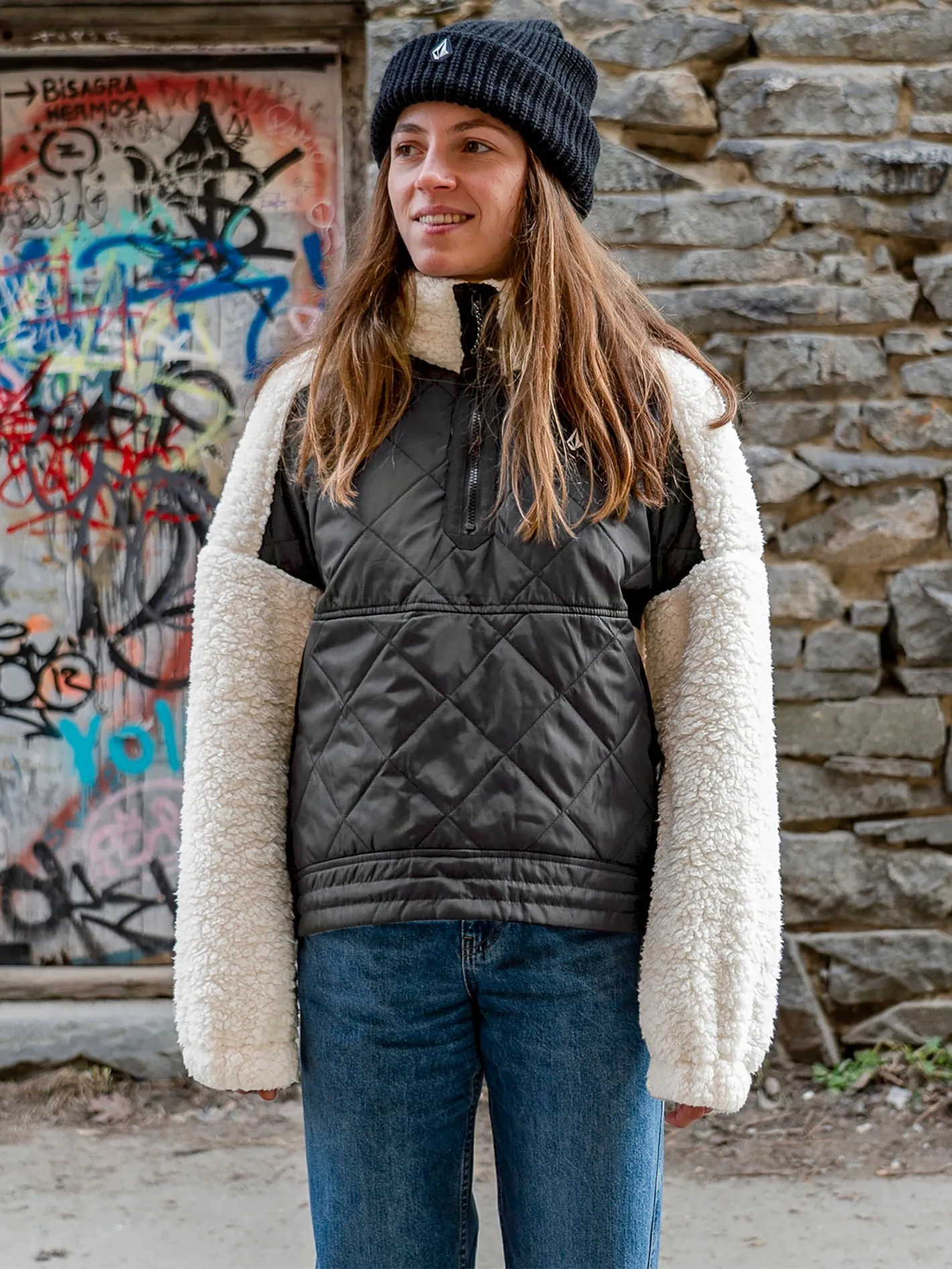Ferron Pullover Jacke - MOONBEAM