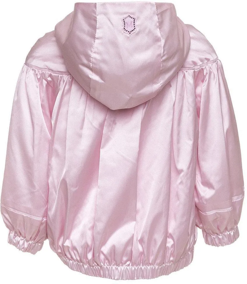 Girls Pink Hooded Jacket