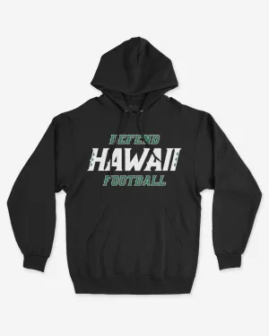 HAWAI'I DEFENDERS '24 Black Pullover Hoodie