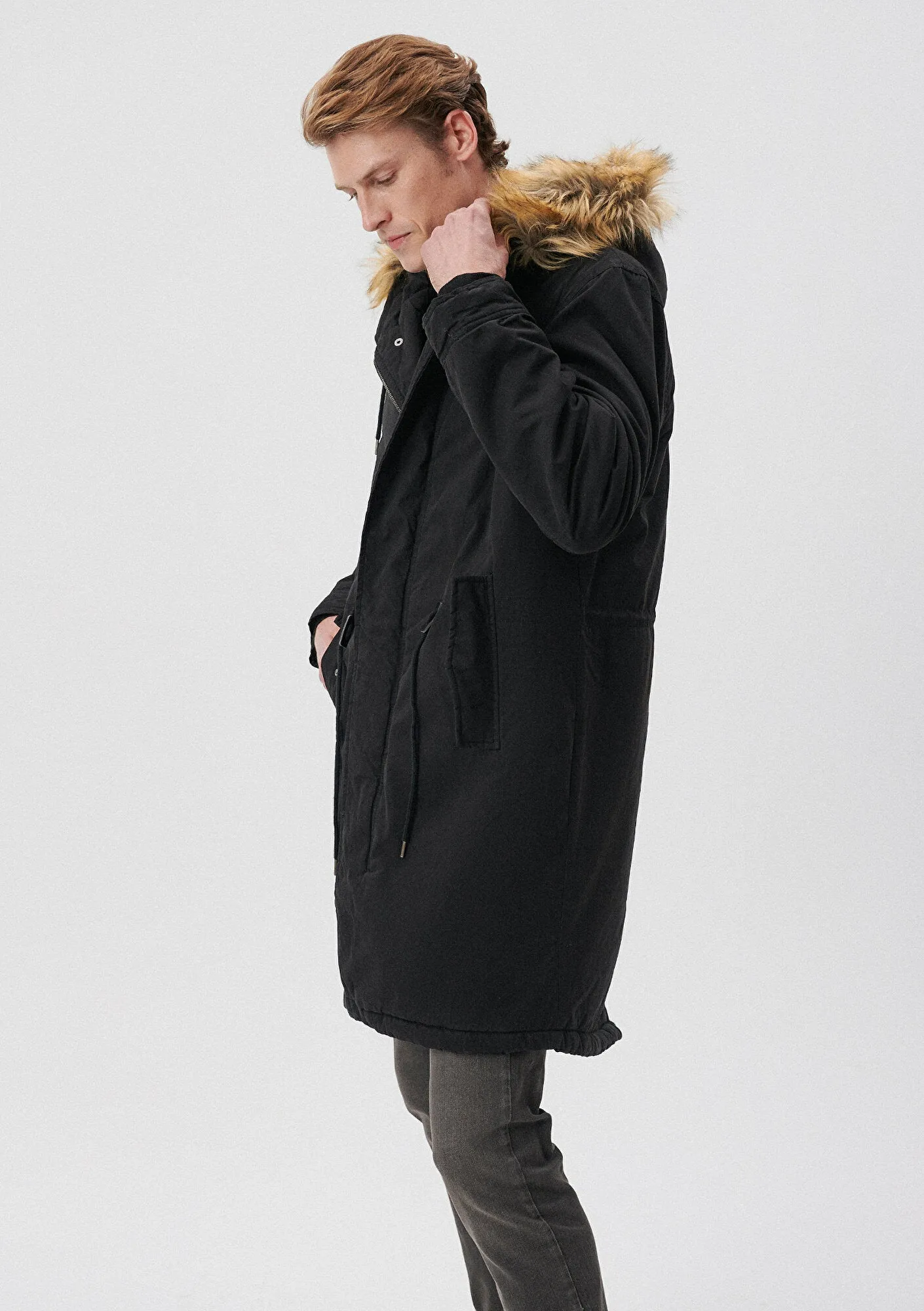 Hooded Black Jacket