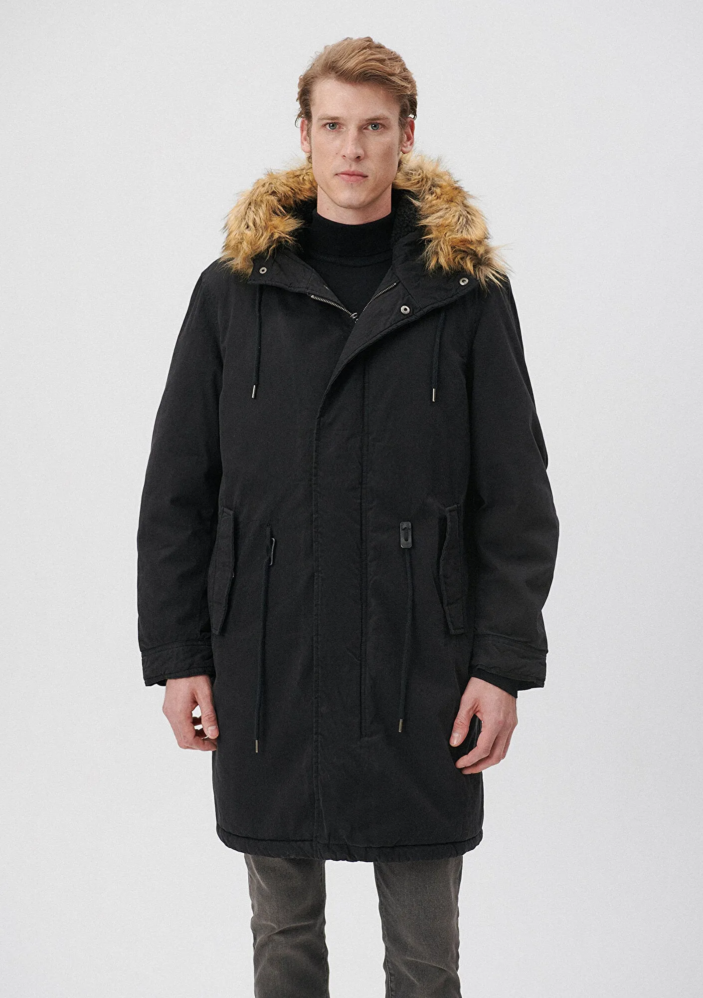 Hooded Black Jacket
