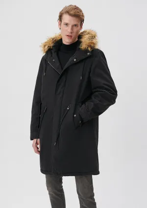 Hooded Black Jacket