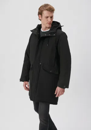 Hooded Black Jacket