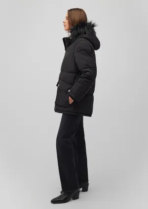 Hooded Black Jacket