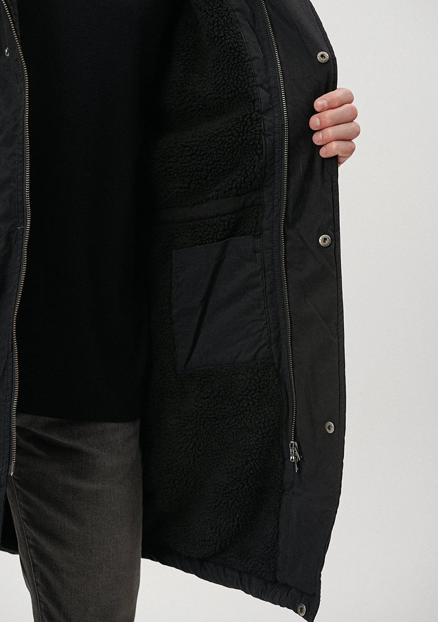 Hooded Black Jacket