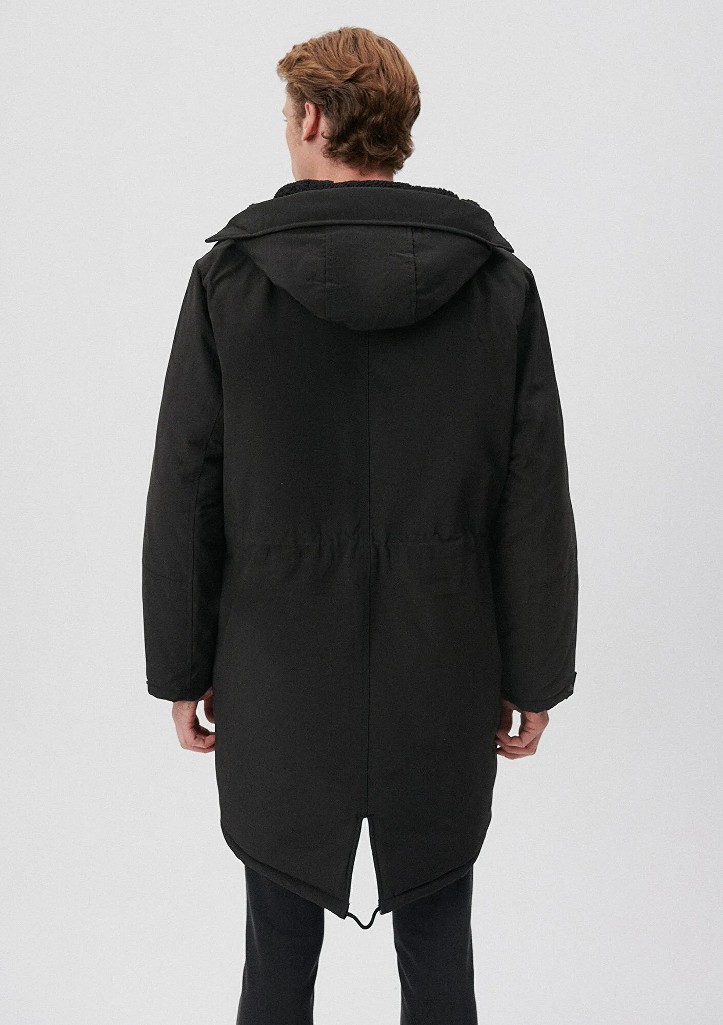Hooded Black Jacket