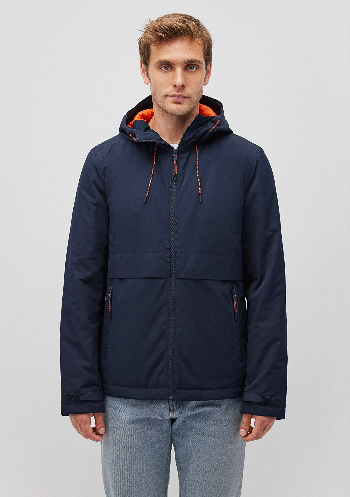 Hooded Blue Jacket