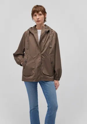 Hooded Brown Jacket