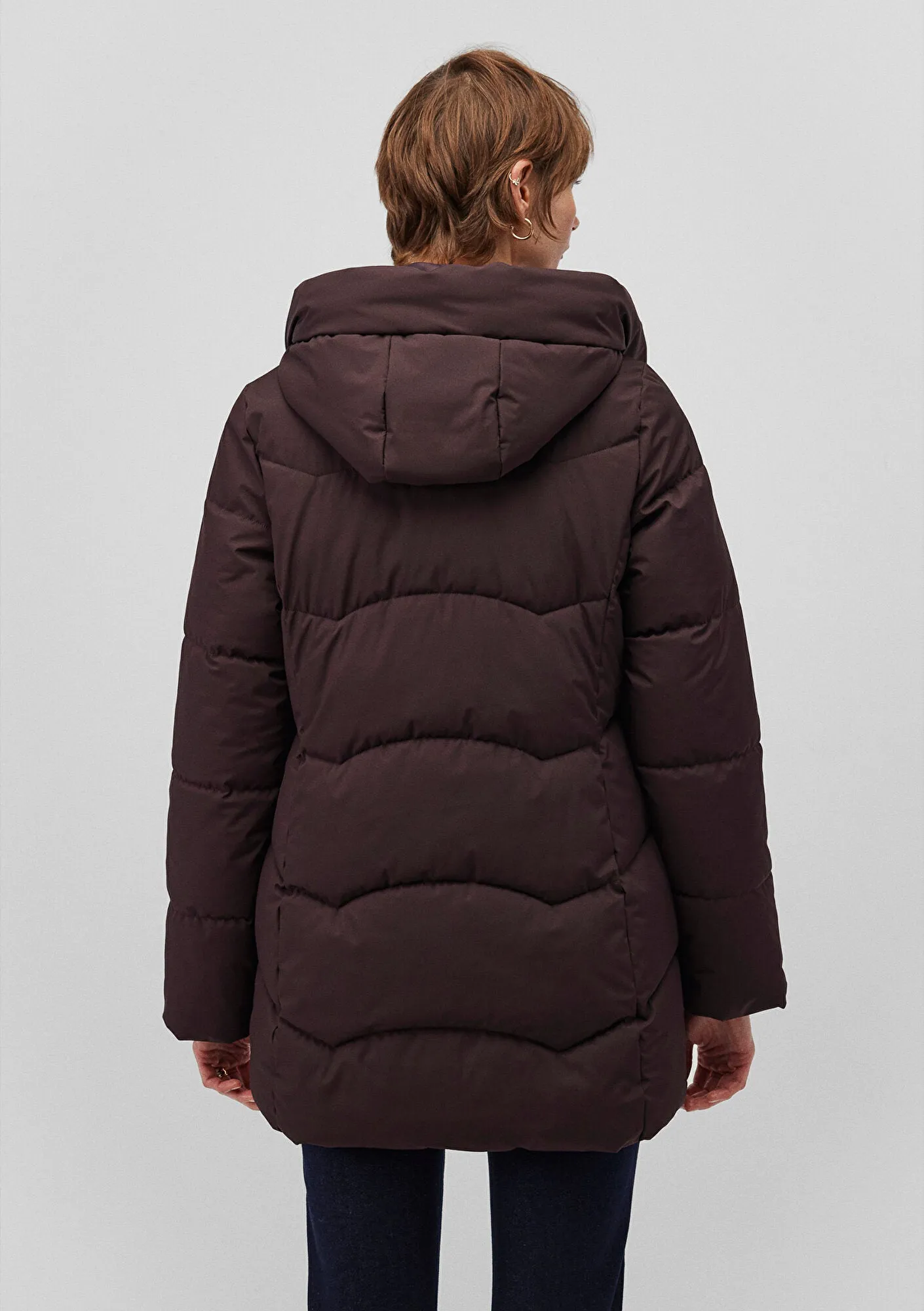 Hooded Brown Jacket