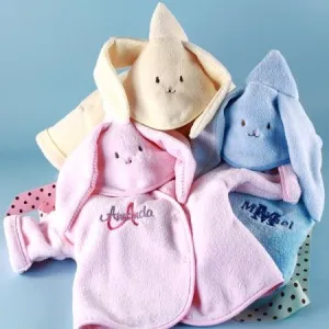 Hooded Bunny Personalized Baby Jackets